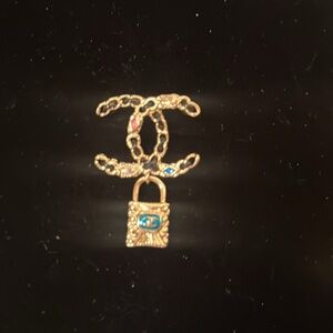 CHANEL  Brooch signed in back